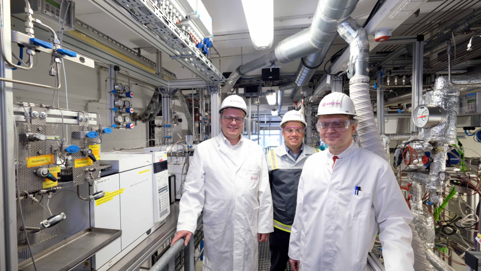 The project team (from left to right): Dr. Frank Stenger, Dr. Marc-Oliver Kristen, Prof. Dr. Robert Frank (photo was taken before February 2020)